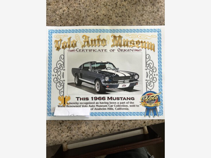 Thumbnail Photo undefined for 1966 Ford Mustang Fastback